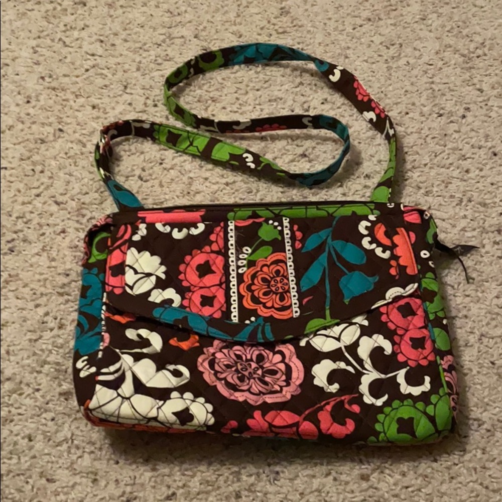 Vera Bradley flap crossbody bag